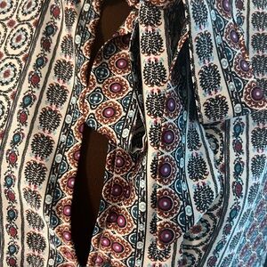 Loft Bohemian Patterned Blouse